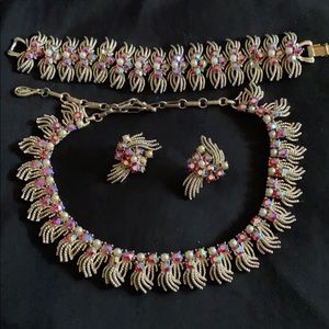 Coro Jewelry set